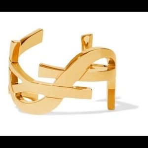 Authentic YSL rose gold cuff bracelet